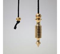 SHABRIM Pendulum Calmness Infused Brass Pendulum Peace Brass Polished