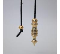 SHABRIM Pendulum Calmness Infused Brass Pendulum Peace Brass Polished