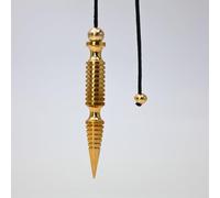 SHABRIM Pendulum Handcrafted of Brass Path to Calm and Relaxation Brass Polished