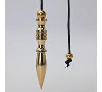 SHABRIM Pendulum Handcrafted of Brass Path to Calm and Relaxation Brass Polished