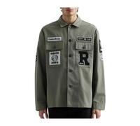 Shacket, male, Replay, Light Jackets, Green, S, Jackets S