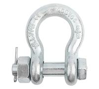 Shackle Duty Alloy Steel Bow Type with Nut 3.25t High Strength Lifting Machine Parts Hardware Tool (3.25t)