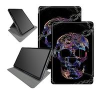 Shackle Skull Case Design for Microsoft Surface Pro 7 Plus/Pro7/Pro 6/Pro 5/Pro 2017/Pro 4/Pro LTE 12.3" Tablet, 360 Degree Rotating Multiple Viewing Angles Case with Auto Sleep/Wake