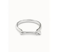 Shackled Silver Bracelet by UNOde50 - Size M - Silver Plated