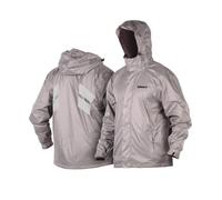 SHAD 100% Waterproof Silver Rain Jacket - Medium