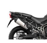 Shad 3P System Side Case Carrier Triumph Tiger 800 XC/XR/XRX Fits Side Cases Black