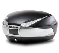 Shad Moto Morini Seiemmezzo Str Top Case Rear Fitting Silver unisex