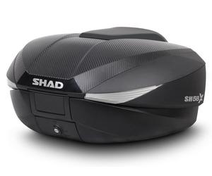 Shad 58L Expandable Top Box Carbon and Fit Kit Sym Symphony ST 200 ABS 2018-2024