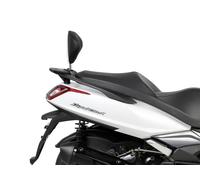 SHAD Backrest Pad Black and Fitting Kit Kymco Super Dink 125 2016-2024