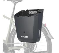 SHAD Bikes - Daily Bike Box 20L Fixed Mount | Fixed Bicycle Hard Bag | Permanent Attachment with Klickfix Korbfix | Impact-resistant Polypropylene