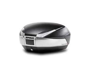 Shad D0B801 Top Case with Universal Mounting Bracket and Rear Reflector 48 Litres