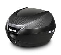 Shad Motorcycle Motorbike Luggage Top Case Cover D1B34E06 - Carbon