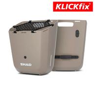 Shad Daily Bike Box Fixed Mount 20l Rear Basket One Size Florence Cream