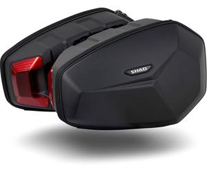 Shad E48SR, saddle bags 2 x 15 l Black