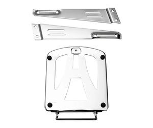 Shad Honda&hyosung&kawasaki&keeway Chromed Top Case Rear Fitting