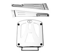 Shad Honda&hyosung&kawasaki&keeway Chromed Top Case Rear Fitting Silver