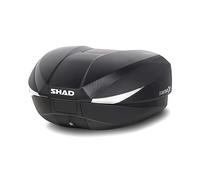 Shad Motorcycle Luggage. Expandable Top Case Box SH58X. Carbon Effect.