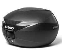 Shad Motorcycle Scooter SH39 Black Luggage Top Box Case 39 Litres