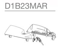 SHAD SH23 Pannier Spare Parts Motorcycle Replacement Luggage Keys, Locks, Straps