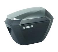 Shad SH23 side cases, pair, alu look silver