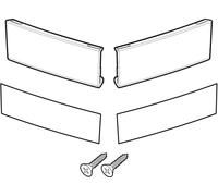 SHAD SH23 White Reflectors