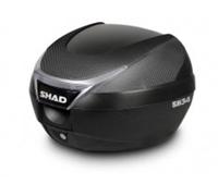 Shad Sh34 Carbon Case Cover For Top Case Black,Grey