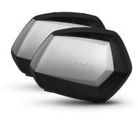 Shad Sh35 Premium Side Cases Set One Size Aluminium / Black
