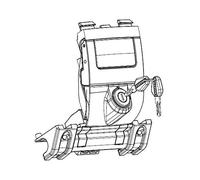 Shad Sh36 Premium Top Case Closure White