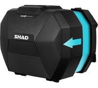 Shad SH38X Carbon, side cases set 28-38 L Black/Carbon