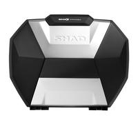 Shad SH38X Expandable Motorcycle Motorbike Panniers - Aluminium Finish