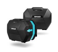 Shad SH38X Carbon, side cases set 28-38 L Black/Carbon