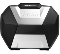 Shad SH38X Aluminium, side cases set 28-38 L Black/Silver