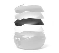 Shad Sh39 Carbon Case Cover For Top Case Black