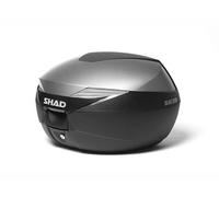 Shad Sh39 New Titanium Case Cover For Top Case Silver
