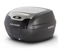 Shad Sh40 Top Case One Size Aluminium / Black