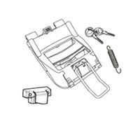 SHAD SH44 Top Box Spare Parts Motorcycle Replacement Luggage Keys, Locks, Straps