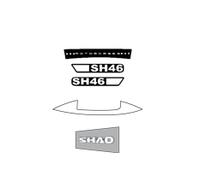 SHAD SH46 Replacement Sticker