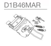SHAD SH46 Top Box Spare Parts Motorcycle Replacement Luggage Keys, Locks, Straps
