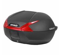 Shad SH47 Red Top Box Motorbike Motorcycle Touring Luggage 47 Litre