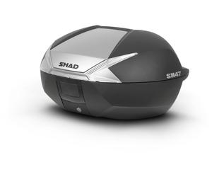 SHAD SH47 Topcase Cover Titanium