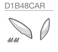 SHAD SH48 Dark Grey Top Box Spare Parts Replacement Luggage Keys, Locks, Straps