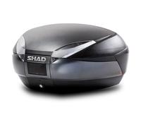 SHAD SH48 New Dark Grey Topcase, grey/black