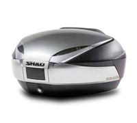 SHAD SH48 New Titanium Topcase, black/titanium