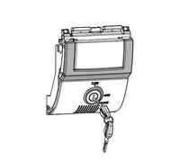 SHAD SH48 LOCK SYSTEM GREY TITANIUM PREMIUM, grey