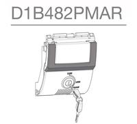 SHAD SH48 LOCK SYSTEM GREY TITANIUM PREMIUM, grey