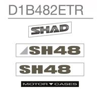 SHAD SH48 Replacement Sticker (Titanium)