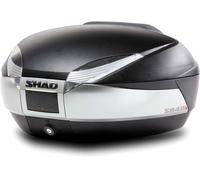Shad Sh48 Premium Top Case Black,Silver