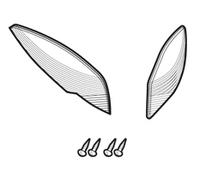 SHAD SH48 White Reflectors
