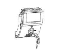 SHAD SH59x Top Box Spare Parts Motorcycle Replacement Luggage Keys Locks Straps