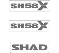 SET STICKERS SH58X, size 10 cm